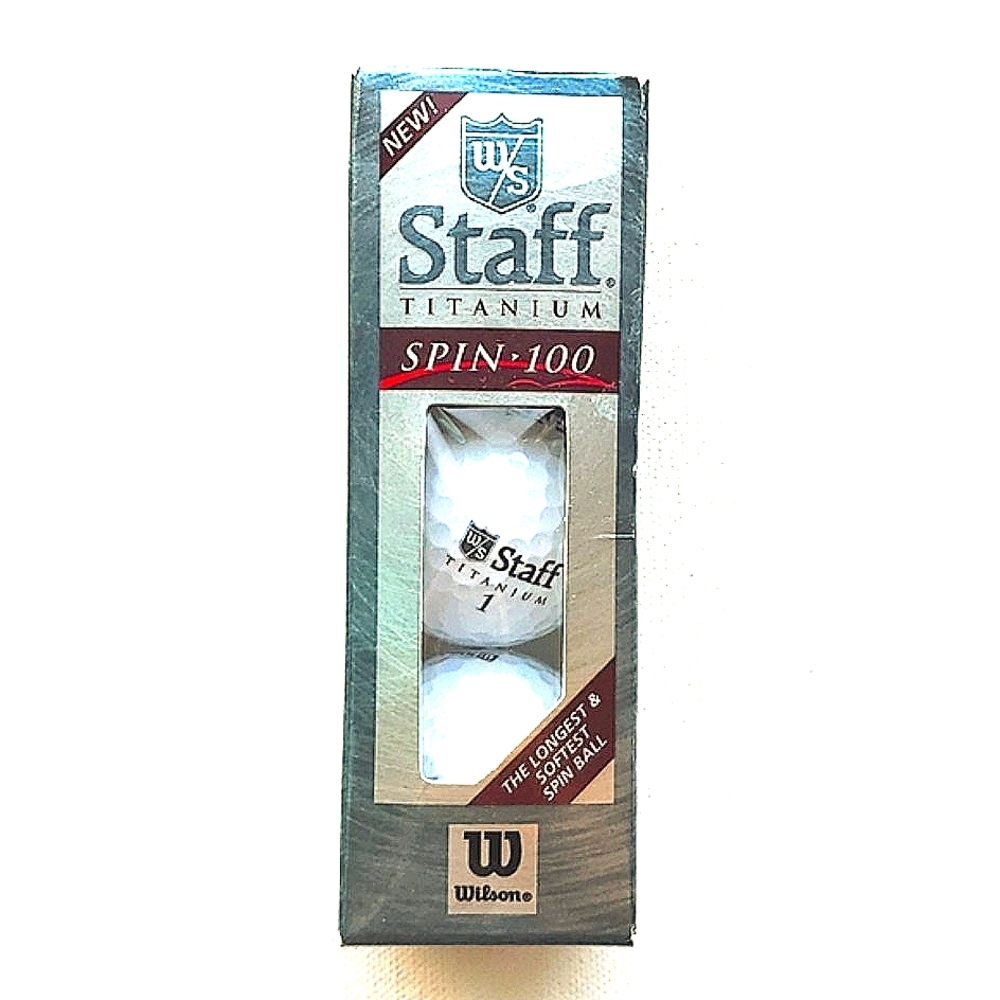Wilson Staff Titanium Spin 100 Golf Balls